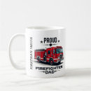 Search for firefighter dad mugs Fireman