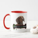 Search for dachshund christmas mugs Pet