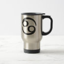 Search for cancer travel mugs Zodiac