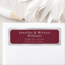 Search for married couple return address labels Modern