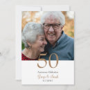 Search for simple 50th wedding anniversary invitations Party