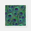 Search for peacock feather napkins Purple
