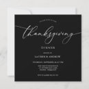Search for black thanksgiving invitations Elegant