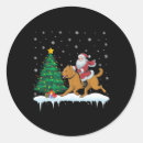 Search for briard stickers Santa claus