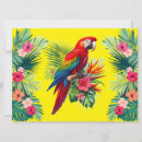 Search for tropical parrot cards Colourful