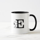 Search for e monogram mugs Peanuts