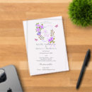 Search for purple rose wedding invitations Acrylic