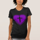 Search for gothic cross tshirts Black
