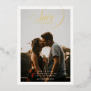 Search for cursive save the dates Black and white