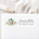 Search for everyday return address labels Floral