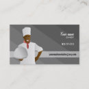 Search for veggie business cards Chef