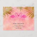 Search for pink flamingo save the dates Beach