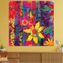 Search for flowers canvas prints Boho