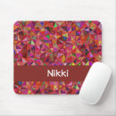 Search for pink triangle mousepads Geometric