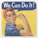 Search for women coasters Rosie the riveter