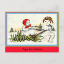 Search for snow woman postcards Snowman