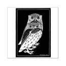 Search for owl rubber stamps Drawing