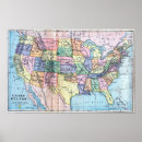 Search for vintage map of florida posters America