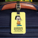 Search for peanuts luggage tags Smiling