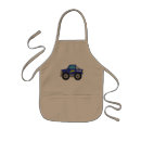 Search for blue truck aprons For kids