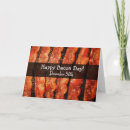 Search for foodie birthday cards Bacon