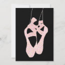 Search for ballet recital invitations En pointe
