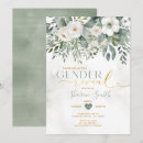 Search for floral gender reveal invitations What will baby be