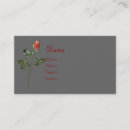 Search for stem business cards Rose