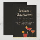 Search for conversation invitations Social event mixer
