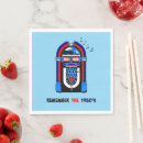 Search for 1950s napkins Jukebox