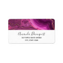 Search for amethyst return address labels Trendy