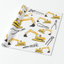 Search for excavator wrapping paper Construction