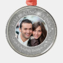 Search for 10th wedding anniversary christmas tree decorations Silver