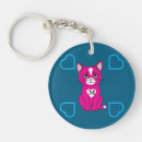 Search for cartoon heart key rings Cat