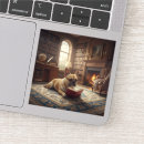 Search for dog reading stickers Funny