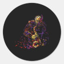 Search for jazz lovers stickers Saxophone
