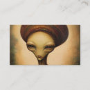 Search for alien business cards Ufo