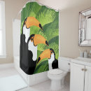 Search for tropical rainforest shower curtains Animals