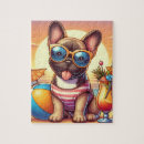 Search for christmas dogs puzzles French bulldog