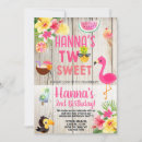 Search for 2nd flamingo birthday invitations Aloha