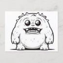 Search for monster postcards Cartoon