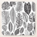 Search for vintage floral coasters Leaf