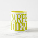Search for latin quote mugs Carpe diem