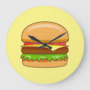 Search for burger clocks Food
