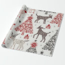 Search for christmas designs wrapping paper Reindeer