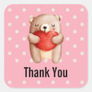 Search for teddy bear cartoon stickers Watercolor