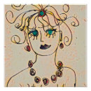 Search for abstract face art Vibrant