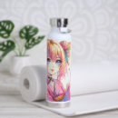 Search for anime water bottles Pink