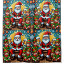 Search for ugly shower curtains Christmas tree