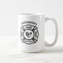 Search for firefighters wife mugs Firemen